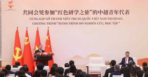 Tổng Bí thư, Chủ tịch nước Tô Lâm: Thanh niên tiếp tục là cầu nối quan trọng vun đắp tình hữu nghị Việt - Trung