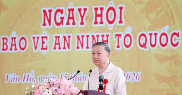 Tổng Bí thư, Chủ tịch nước Tô Lâm: Tạo môi trường an ninh, an toàn vì cuộc sống bình yên, hạnh phúc của nhân dân