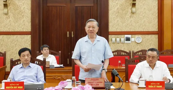 Thông cáo báo chí về cuộc làm việc của Tổng Bí thư, Chủ tịch nước Tô Lâm với Ban Thường vụ Đảng ủy Thanh tra Chính phủ