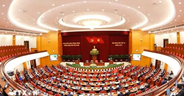 Ngày làm việc thứ hai Hội nghị lần thứ 4 Ban Chấp hành Trung ương Đảng khóa XIV