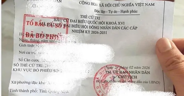 Cảnh báo nguy cơ lộ thông tin cá nhân khi đăng thẻ cử tri lên mạng xã hội 