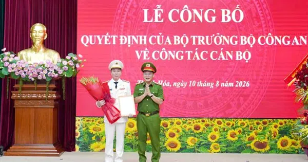 Đại tá Hoàng Quốc Việt giữ chức Giám đốc Công an tỉnh Thanh Hóa