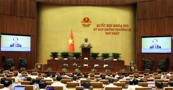 Kỳ họp không thường lệ thứ nhất, Quốc hội khóa XVI: Tiếp tục thảo luận các định hướng chính sách lớn