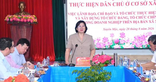 Thực hiện dân chủ ở cơ sở phải thực chất, hiệu quả