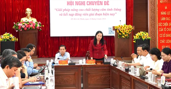 Nâng chất lượng tạo nguồn, tháo gỡ điểm nghẽn trong phát triển đảng viên