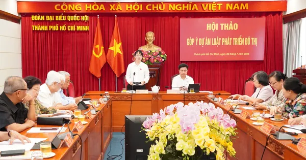 TPHCM đề xuất Luật Phát triển đô thị có hiệu lực từ 1-10