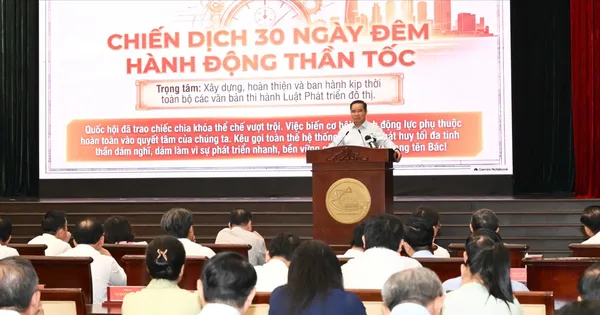 Triển khai thi hành Luật Phát triển đô thị: Hành động ngay, làm thật, hiệu quả thật