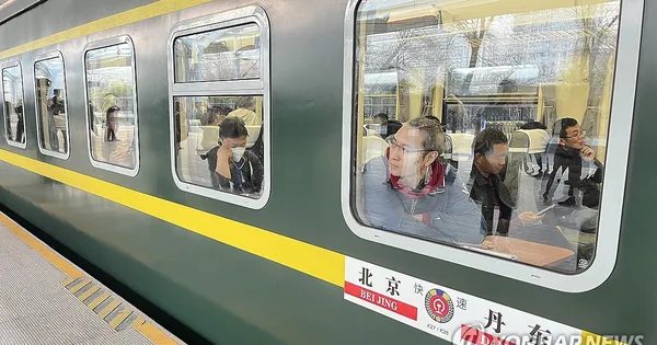 Tái khởi động tuyến đường sắt Bắc Kinh – Bình Nhưỡng