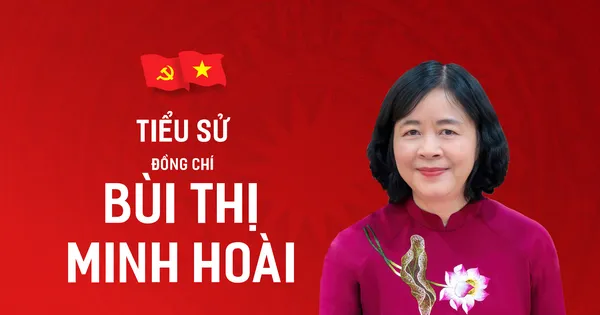 Tiểu sử đồng chí Bùi Thị Minh Hoài