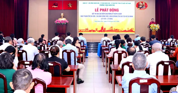 Phường Tăng Nhơn Phú phát động thi đua cao điểm 