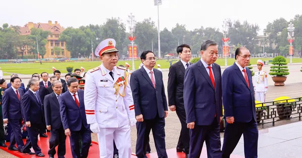 Lãnh đạo Đảng, Nhà nước vào Lăng viếng Chủ tịch Hồ Chí Minh nhân dịp kỷ niệm 81 năm Quốc khánh 2-9
