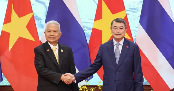 Việt Nam - Thái Lan hướng tới mục tiêu kim ngạch thương mại đạt 50 tỷ USD