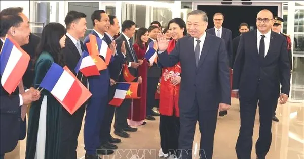 Tổng Bí thư, Chủ tịch nước Tô Lâm bắt đầu thăm chính thức Cộng hòa Pháp và dự Hội nghị Thượng đỉnh Không gian vũ trụ tại Paris