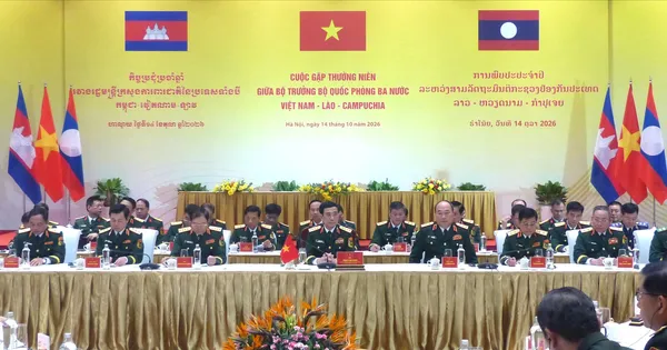 Việt Nam - Lào - Campuchia thúc đẩy hợp tác quốc phòng toàn diện