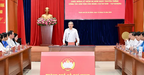Phó Bí thư Thành ủy TPHCM Nguyễn Phước Lộc: Làm dân vận phải lắng nghe những điều người dân còn băn khoăn