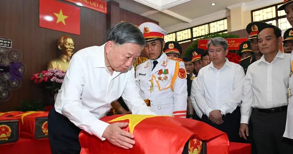 Tổng Bí thư, Chủ tịch nước Tô Lâm: Tìm kiếm, quy tập, xác định danh tính hài cốt liệt sĩ là trách nhiệm thiêng liêng trước Tổ quốc, nhân dân
