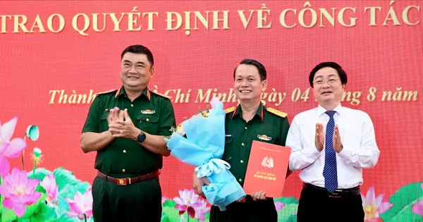 Đại tá Nguyễn Thành Tâm giữ chức Phó Tư lệnh Bộ Tư lệnh TPHCM