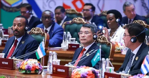 Thủ tướng Lê Minh Hưng tham dự Hội nghị thượng đỉnh BRICS lần thứ 18