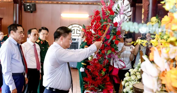 Tưởng niệm 84 năm Ngày hy sinh của Tổng Bí thư Lê Hồng Phong
