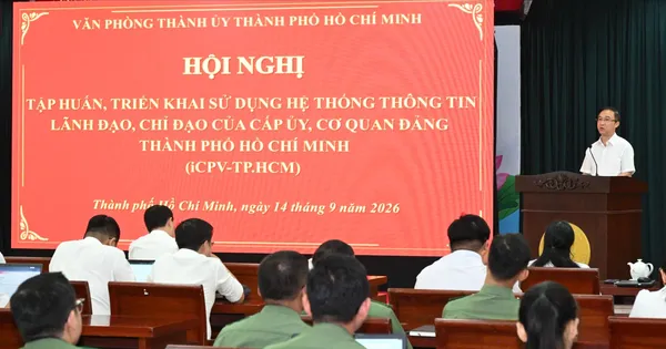 TPHCM tập huấn, triển khai Hệ thống thông tin lãnh đạo, chỉ đạo