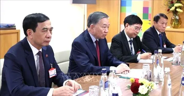 Tổng Bí thư, Chủ tịch nước Tô Lâm hội đàm Chủ tịch Hội đồng châu Âu António Costa