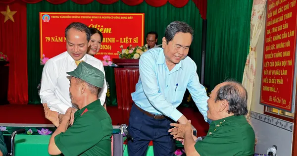 Chủ tịch Quốc hội Trần Thanh Mẫn tri ân người có công với cách mạng tại TPHCM