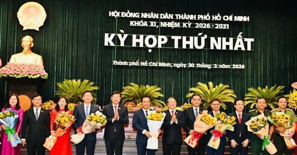 Phân công công tác Chủ tịch, Phó Chủ tịch UBND TPHCM nhiệm kỳ 2026-2031