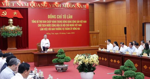 Tổng Bí thư, Chủ tịch nước Tô Lâm: Kiến tạo mô hình tăng trưởng mới, đưa Đồng Nai vượt khỏi giới hạn trung tâm công nghiệp truyền thống