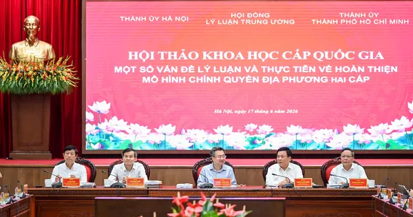 Hội thảo khoa học cấp quốc gia về hoàn thiện mô hình chính quyền địa phương 2 cấp