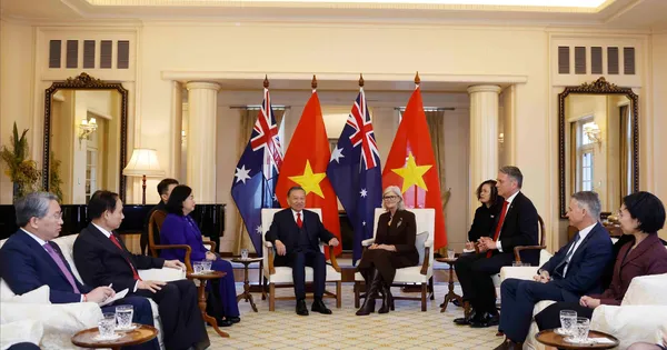 Tổng Bí thư, Chủ tịch nước Tô Lâm hội kiến Toàn quyền Australia