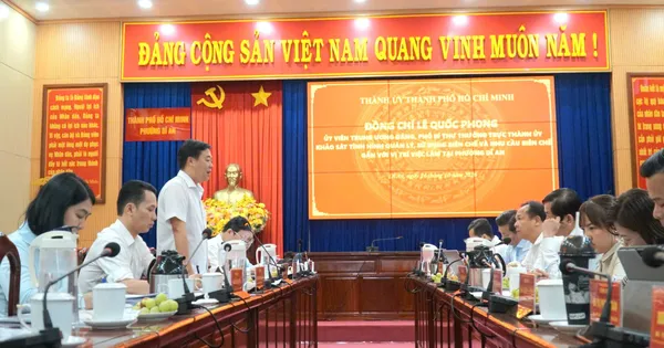 Phường đông dân nhất TPHCM kiến nghị bổ sung biên chế