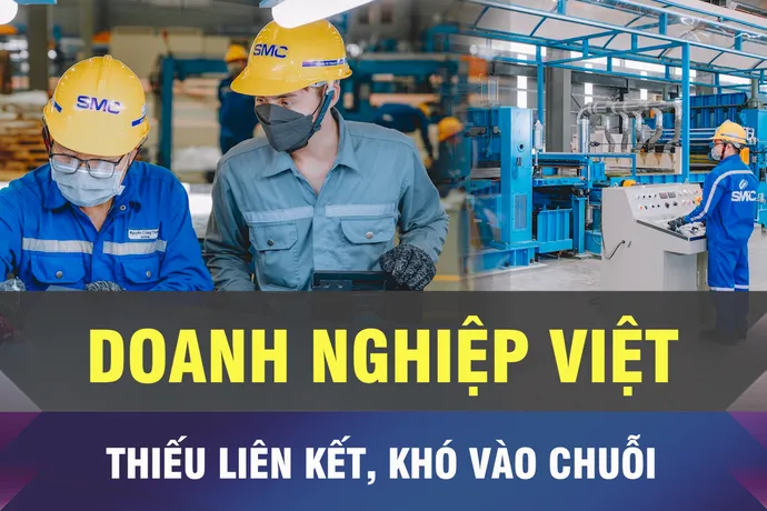 Nâng tỷ lệ nội địa hóa mới kết nối vào chuỗi cung ứng
