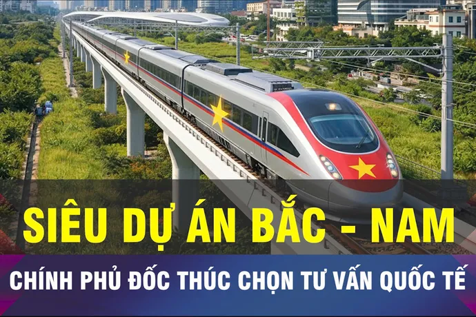 18 GIỜ NGÀY 8-10: Chọn tư vấn quốc tế đường sắt tốc độ cao Bắc - Nam
