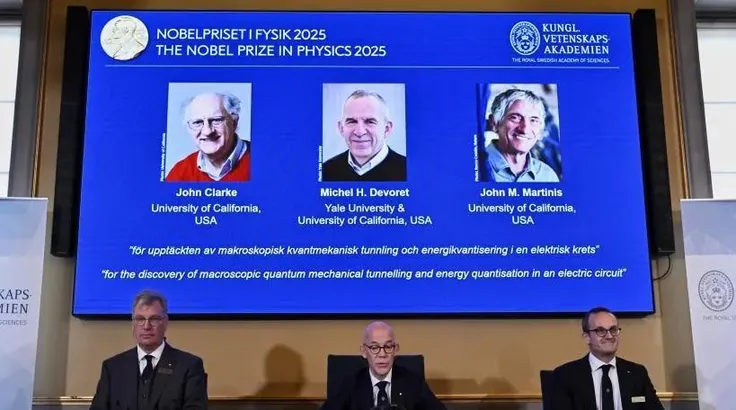 Giải Nobel Vật lý 2025 cho nghiên cứu 'đường hầm cơ học lượng tử vĩ mô'