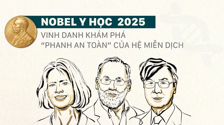 Giải Nobel Y học 2025 - Vinh danh khám phá “phanh an toàn” của hệ miễn dịch 