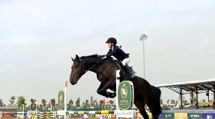 Mãn nhãn sân thi đấu ngựa chuyên nghiệp