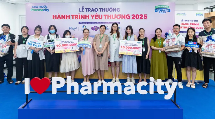 Pharmacity chăm lo sức khỏe mẹ bầu với gói tài trợ gần 2 tỷ đồng