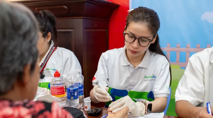 Pharmacity chăm sóc sức khỏe người có công tại Quảng Trị