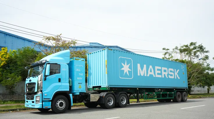 Maersk ra mắt dòng xe tải điện, thúc đẩy giảm phát thải