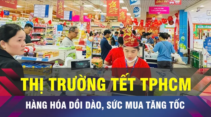 18 GIỜ NGÀY 22-12: TPHCM sôi động thị trường mua sắm cuối năm