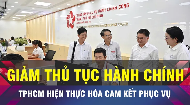 18 GIỜ NGÀY 30-12: TPHCM hiện thực hóa nền hành chính phục vụ