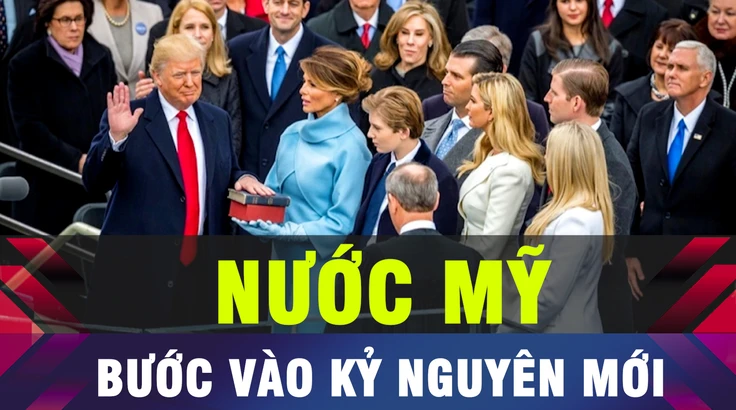 18 GIỜ HÔM NAY: Ông Donald Trump hứa đưa nước Mỹ bước vào kỷ nguyên mới