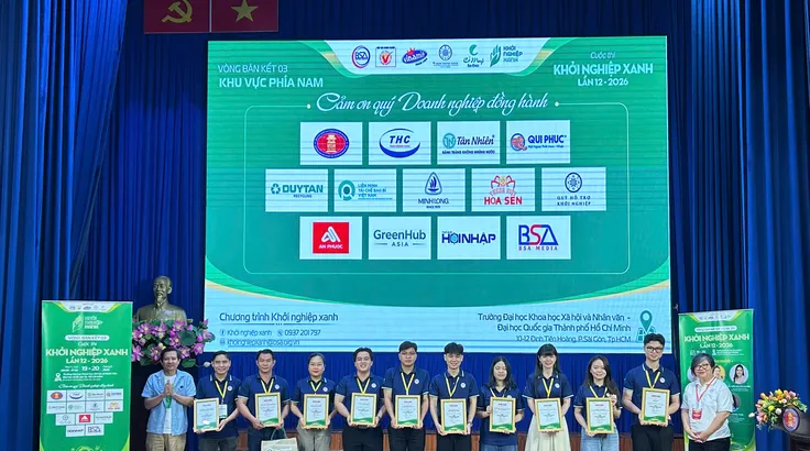 39 dự án vào vòng bán kết cuộc thi khởi nghiệp xanh