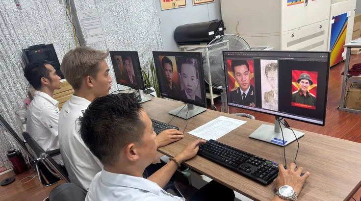 TPHCM triển khai chương trình phục dựng miễn phí ảnh liệt sĩ