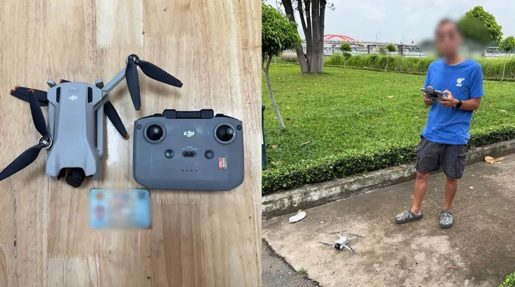 Công an TPHCM phát hiện 122 trường hợp vi phạm quy định bay trong 1 tuần
