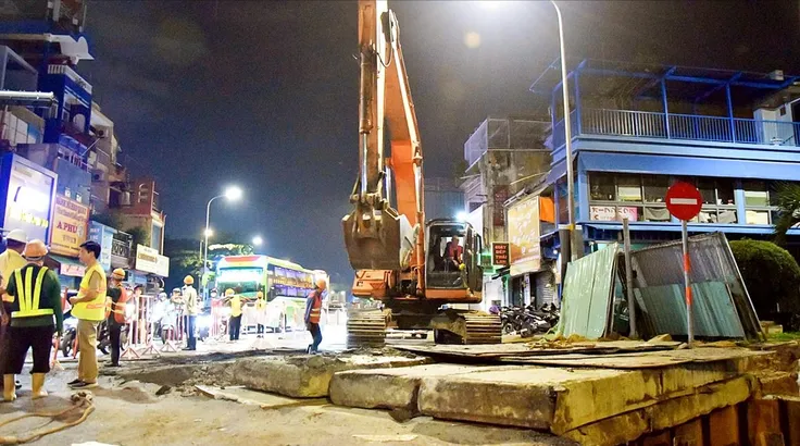 Tăng tốc thi công tuyến metro Bến Thành - Tham Lương