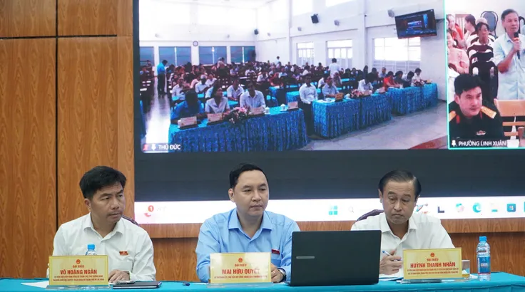 Tổ đại biểu HĐND TPHCM khóa XI – đơn vị bầu cử số 9 tiếp xúc cử tri