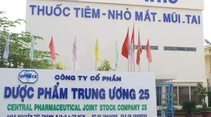 Công ty Cổ phần Dược phẩm Trung ương 25 bị xử phạt vì kê khai không đúng giá bán