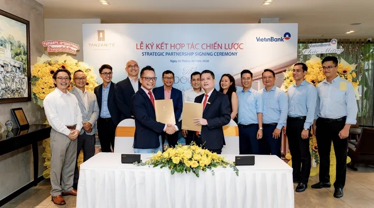 Nghi thức lễ ký kết giữa hai đối tác