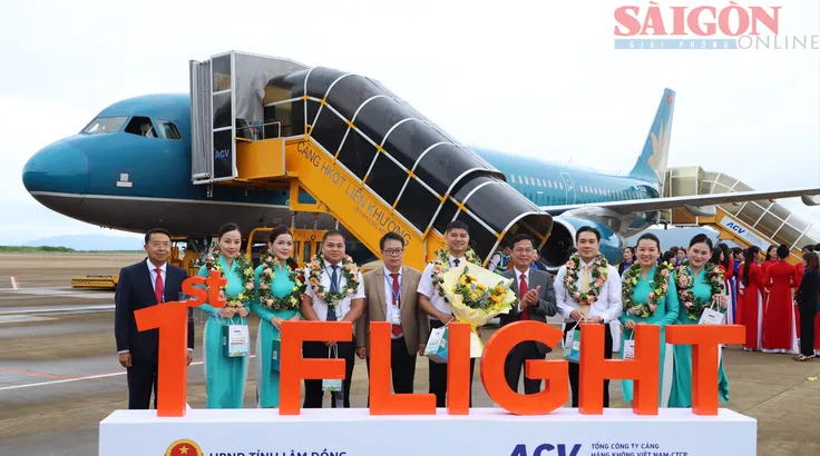 Sân bay Liên Khương hoạt động trở lại sau gần 6 tháng sửa chữa